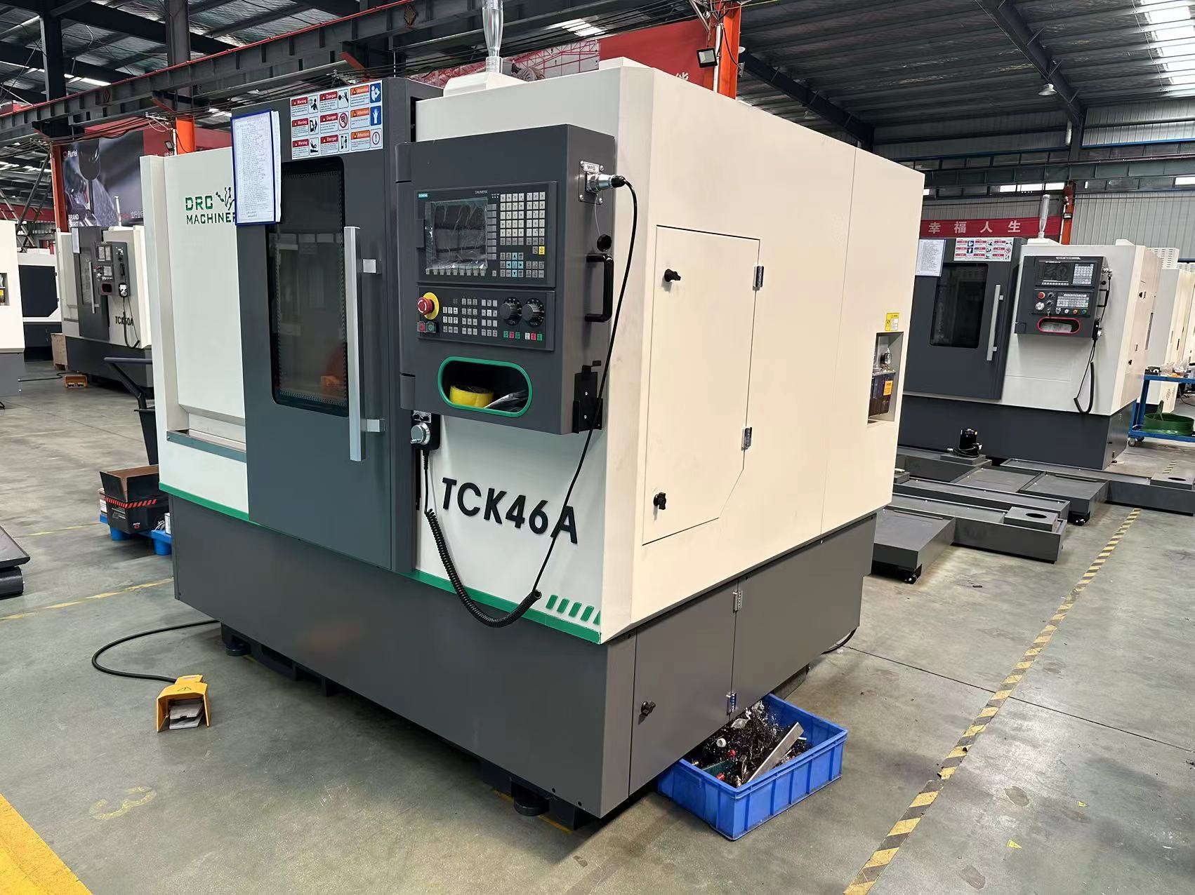 Токарный станок с ЧПУ с наклонной станиной TCK46A